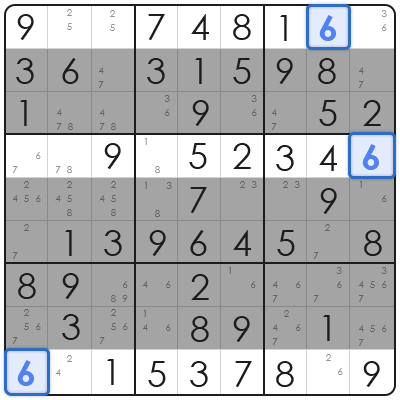 locked candidate sudoku